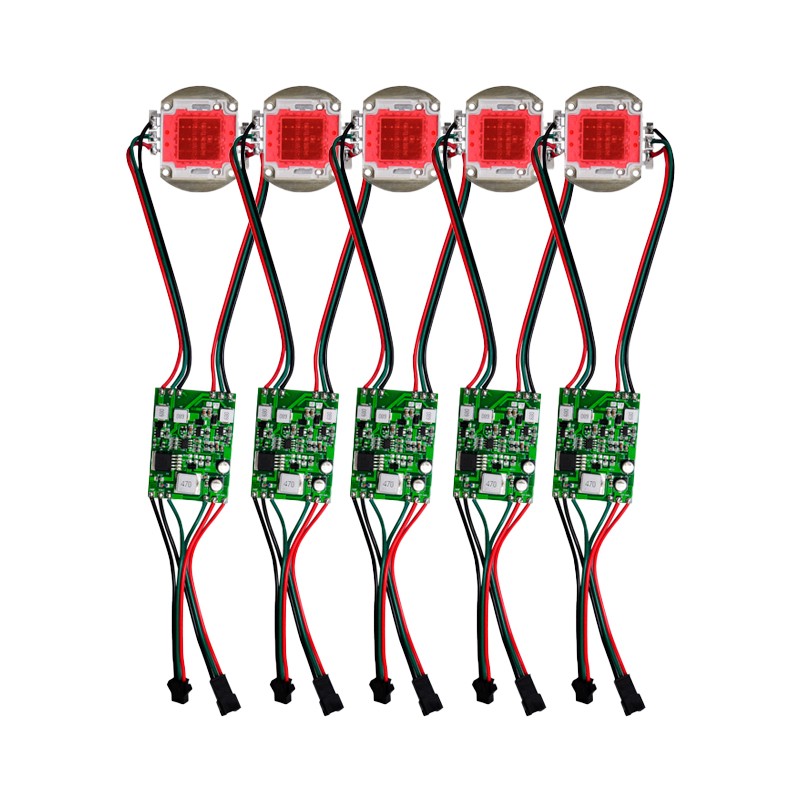 DC12V WS2811 30W High Power RGB Multi Color LED Light Modules Pixel Dots 5pcs